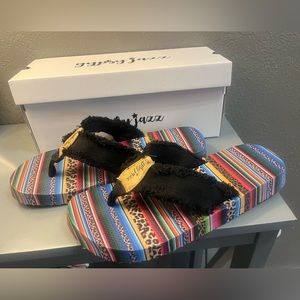 Women’s flip flops by Gypsy Jazz Size 10